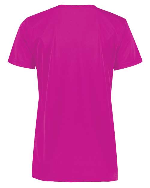 Women's Momentum V-Neck T-Shirt - Power Pink
