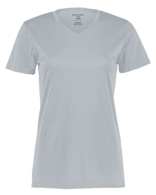 Women's Momentum V-Neck T-Shirt - Silver