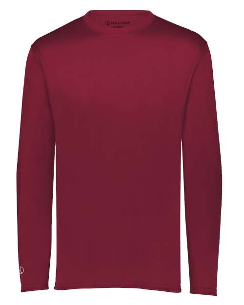 Men's Momentum Long Sleeve T-Shirt - Cardinal