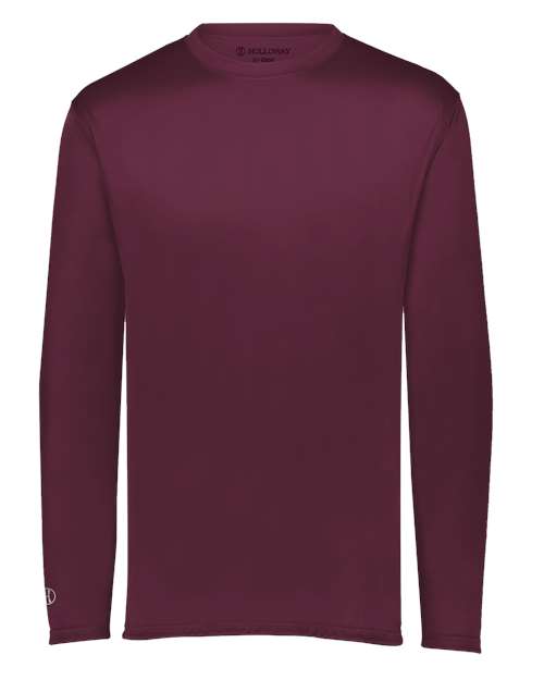 Men's Momentum Long Sleeve T-Shirt - Maroon