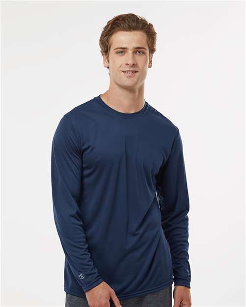 Men's Momentum Long Sleeve T-Shirt - Navy