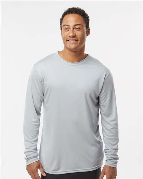 Men's Momentum Long Sleeve T-Shirt - Silver