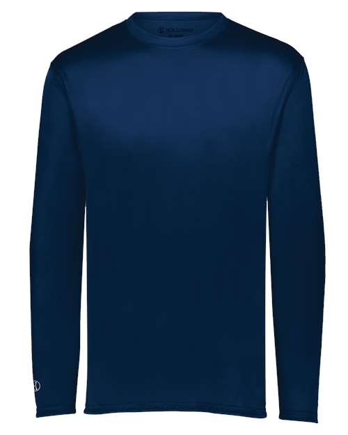 Youth Momentum Long Sleeve T-Shirt - Navy