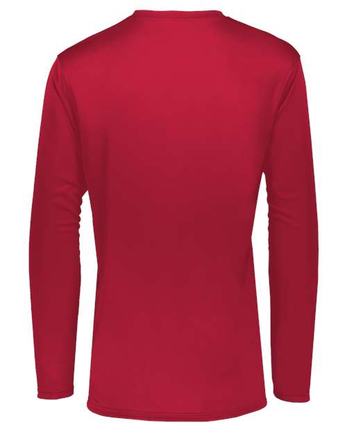 Youth Momentum Long Sleeve T-Shirt - Scarlet