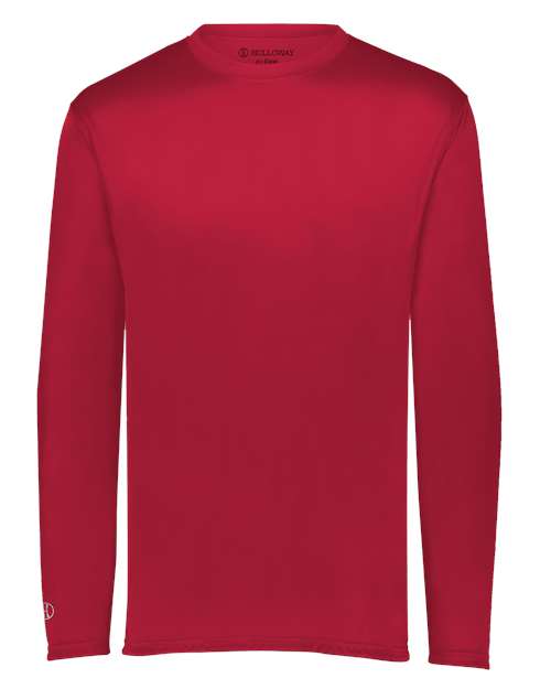 Youth Momentum Long Sleeve T-Shirt - Scarlet