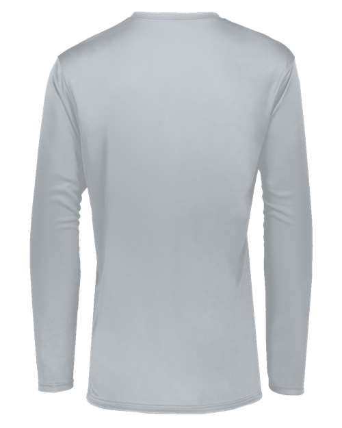Youth Momentum Long Sleeve T-Shirt - Silver