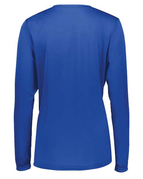 Women's Momentum Long Sleeve V-Neck T-Shirt - Royal