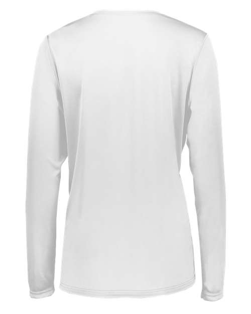 Women's Momentum Long Sleeve V-Neck T-Shirt - White
