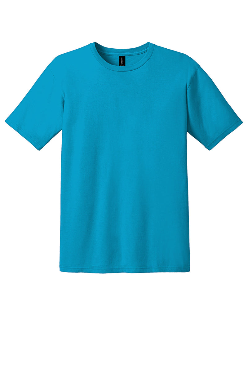 Gildan 100% Ring Spun Cotton T-Shirt - Caribbean Blue