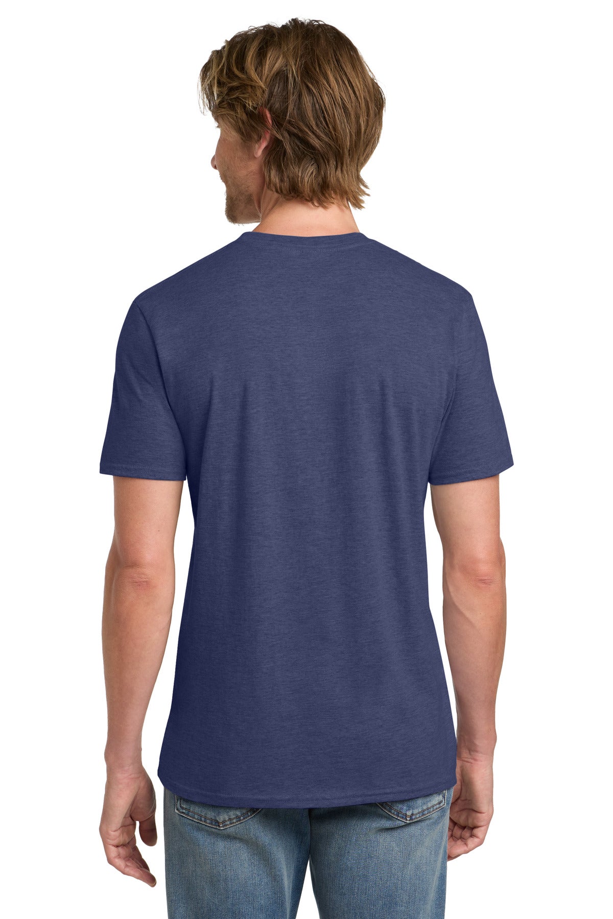Gildan 100% Ring Spun Cotton T-Shirt - Heather Blue