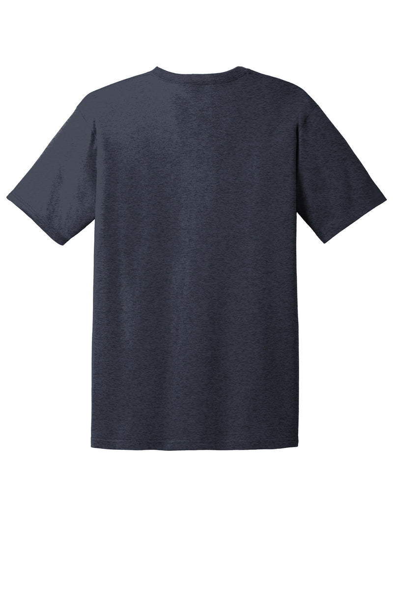 Gildan 100% Ring Spun Cotton T-Shirt - Heather Navy