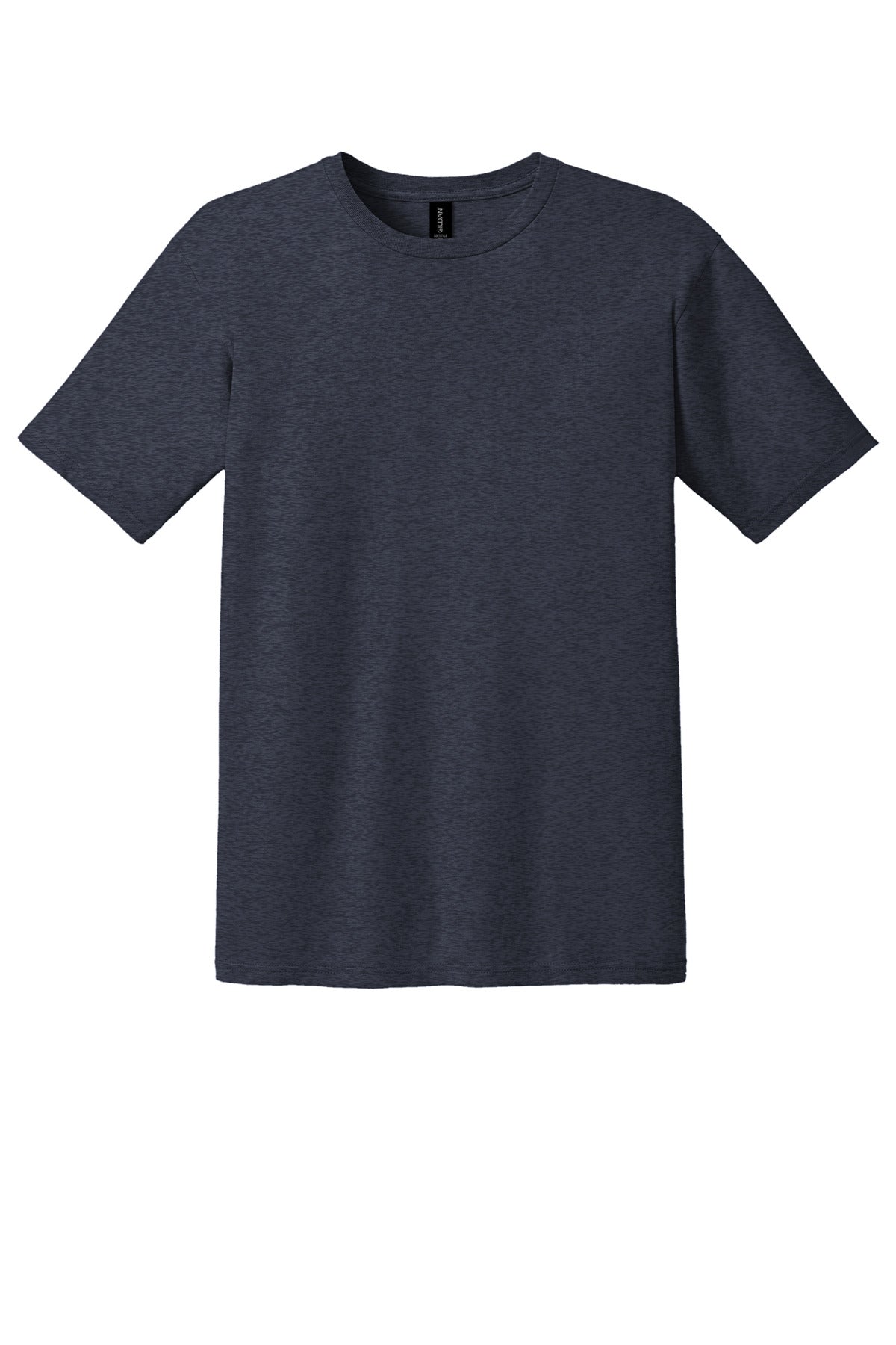 Gildan 100% Ring Spun Cotton T-Shirt - Heather Navy