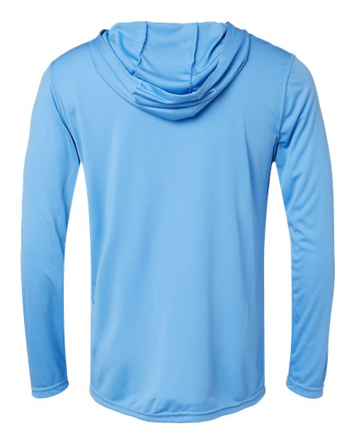 Men's Momentum Hooded Long Sleeve T-Shirt - Columbia Blue