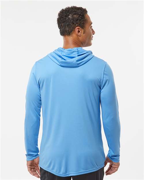 Men's Momentum Hooded Long Sleeve T-Shirt - Columbia Blue