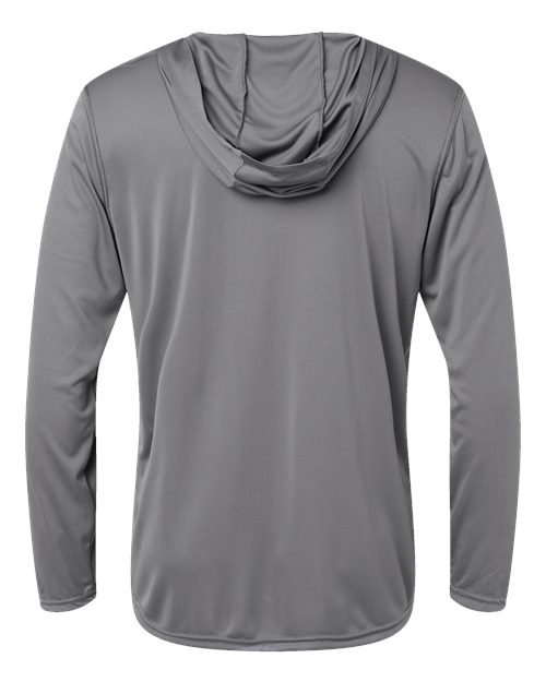 Men's Momentum Hooded Long Sleeve T-Shirt - Graphite