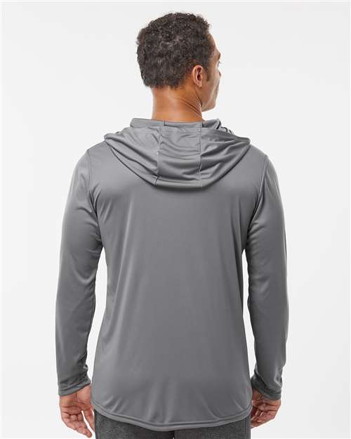 Men's Momentum Hooded Long Sleeve T-Shirt - Graphite