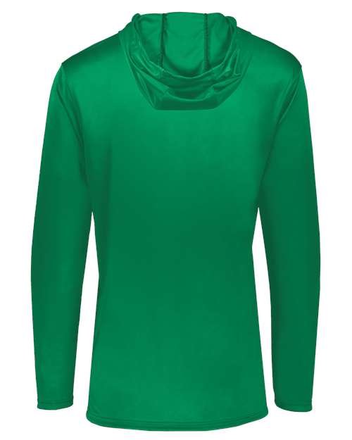 Men's Momentum Hooded Long Sleeve T-Shirt - Kelly