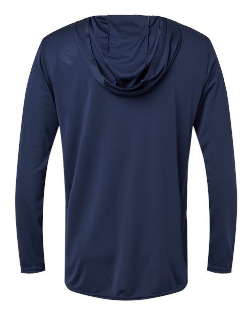 Men's Momentum Hooded Long Sleeve T-Shirt - Navy