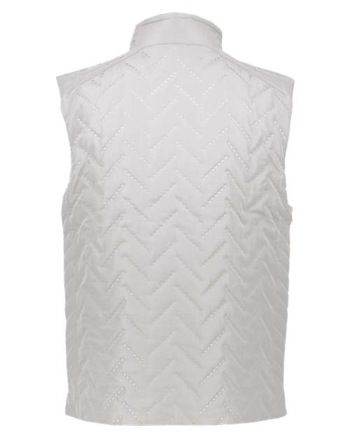 Men's Repreve® Eco Quilted Vest - White