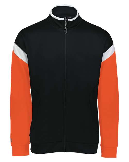 Men's Limitless Full-Zip Jacket - Black/ White/ Orange