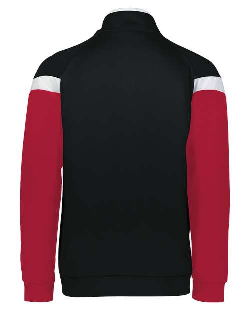 Men's Limitless Full-Zip Jacket - Black/ White/ Scarlet