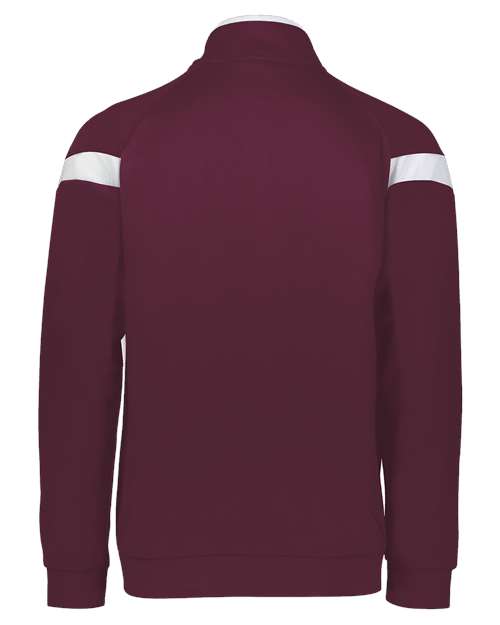 Men's Limitless Full-Zip Jacket - Maroon/ White/ Maroon