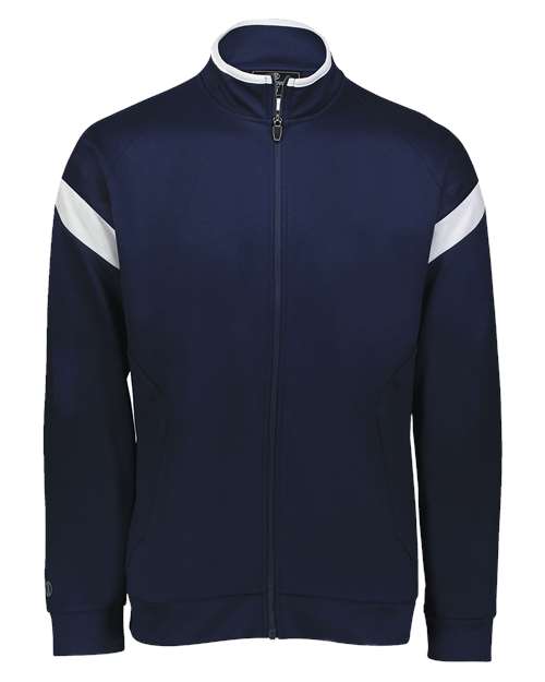 Men's Limitless Full-Zip Jacket - Navy/ White/ Navy