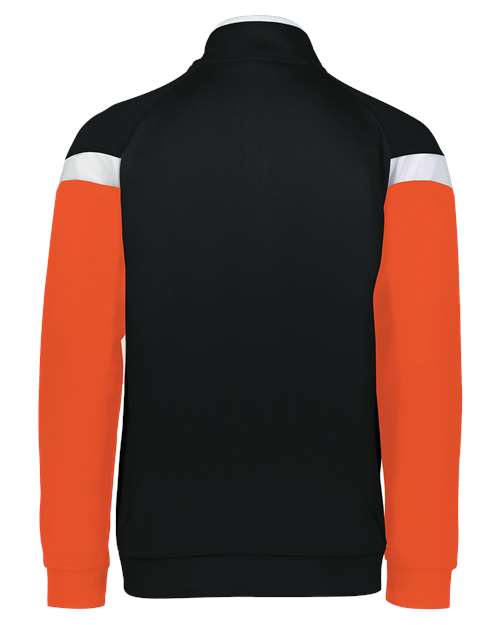 Youth Limitless Full-Zip Jacket - Black/ White/ Orange