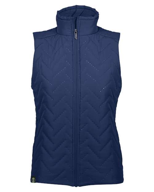 Women's Repreve® Eco Quilted Vest - Navy