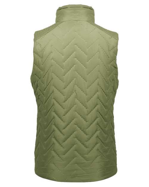 Women's Repreve® Eco Quilted Vest - Olive