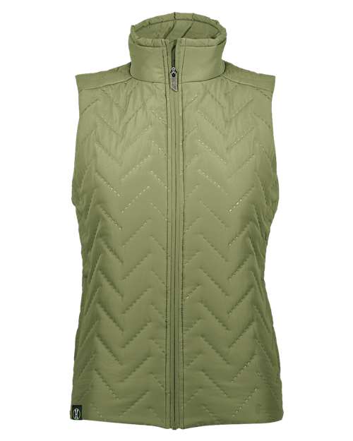 Women's Repreve® Eco Quilted Vest - Olive