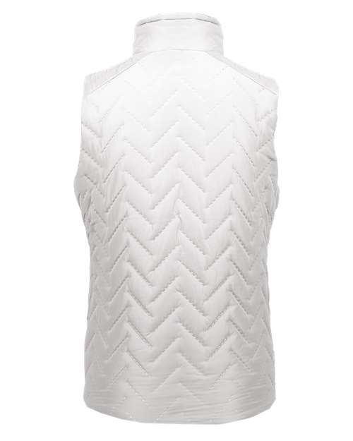 Women's Repreve® Eco Quilted Vest - White