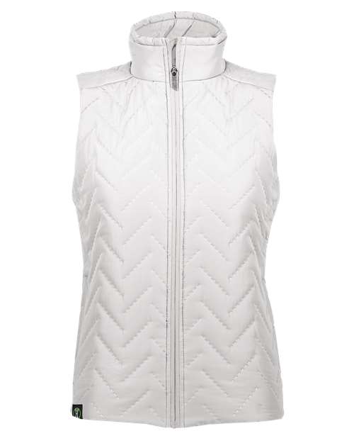 Women's Repreve® Eco Quilted Vest - White