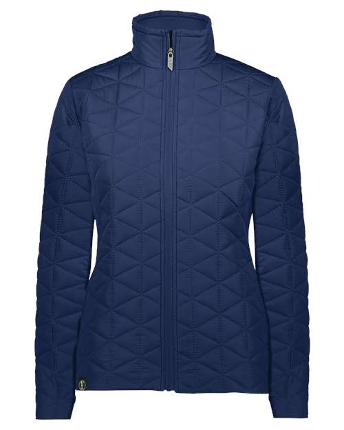 Women's Repreve® Eco Quilted Jacket - Navy