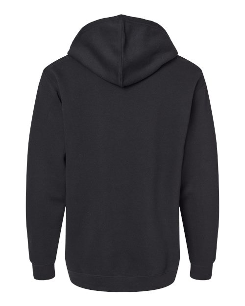 Unisex Elevated Fleece Hoodie Sweatshirt - Black