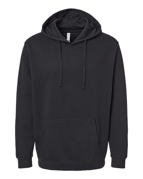 Unisex Elevated Fleece Hoodie Sweatshirt - Black