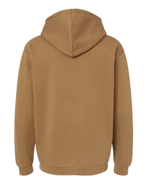 Unisex Elevated Fleece Hoodie Sweatshirt - Coyote Brown