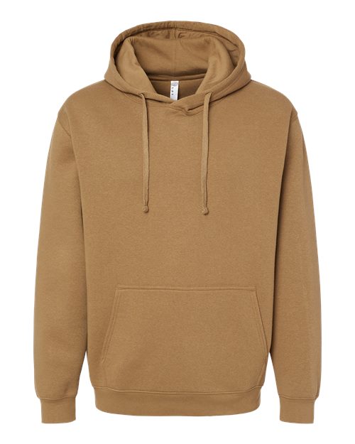 Unisex Elevated Fleece Hoodie Sweatshirt - Coyote Brown
