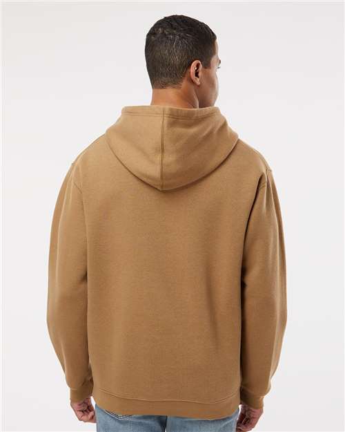Unisex Elevated Fleece Hoodie Sweatshirt - Coyote Brown