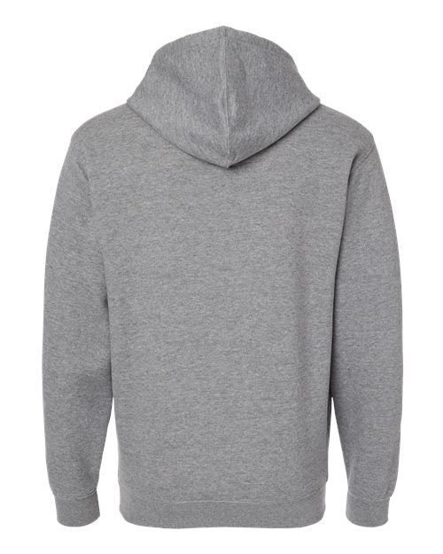 Unisex Elevated Fleece Hoodie Sweatshirt - Granite Heather