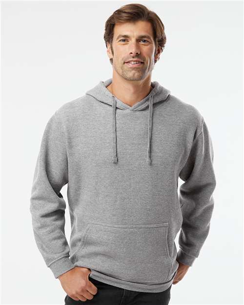 Unisex Elevated Fleece Hoodie Sweatshirt - Granite Heather