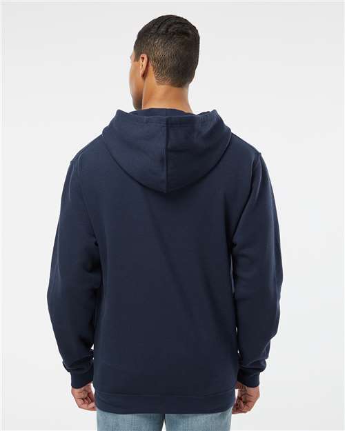 Unisex Elevated Fleece Hoodie Sweatshirt - Navy