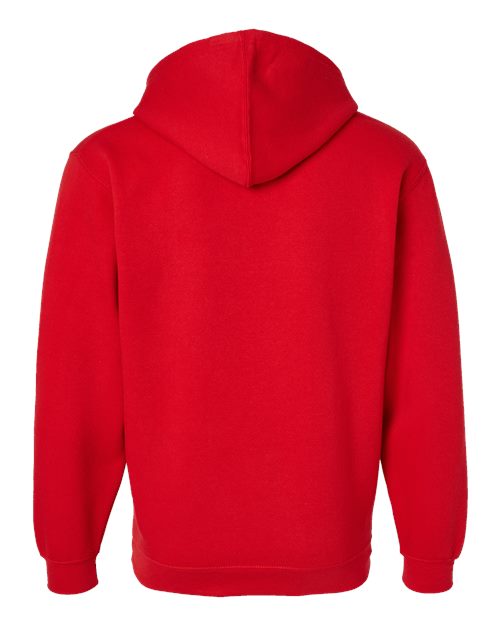 Unisex Elevated Fleece Hoodie Sweatshirt - Red
