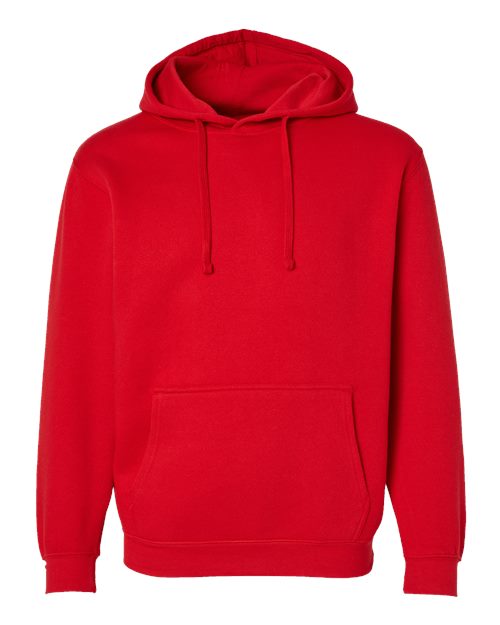 Unisex Elevated Fleece Hoodie Sweatshirt - Red