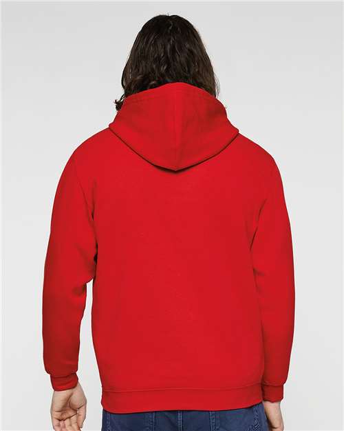 Unisex Elevated Fleece Hoodie Sweatshirt - Red
