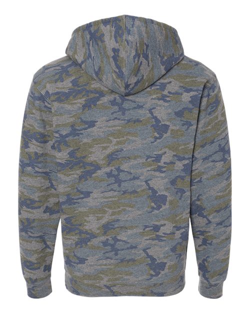 Unisex Elevated Fleece Hoodie Sweatshirt - Vintage Camo