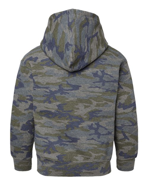Youth Fleece Hoodie Sweatshirt - Vintage Camo