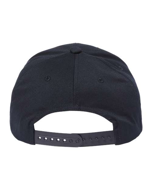 CVC Snapback Cap - Black