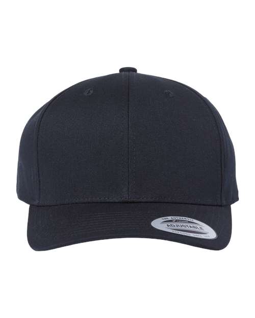 CVC Snapback Cap - Black