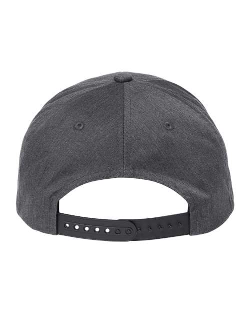 CVC Snapback Cap - Dark Heather Grey